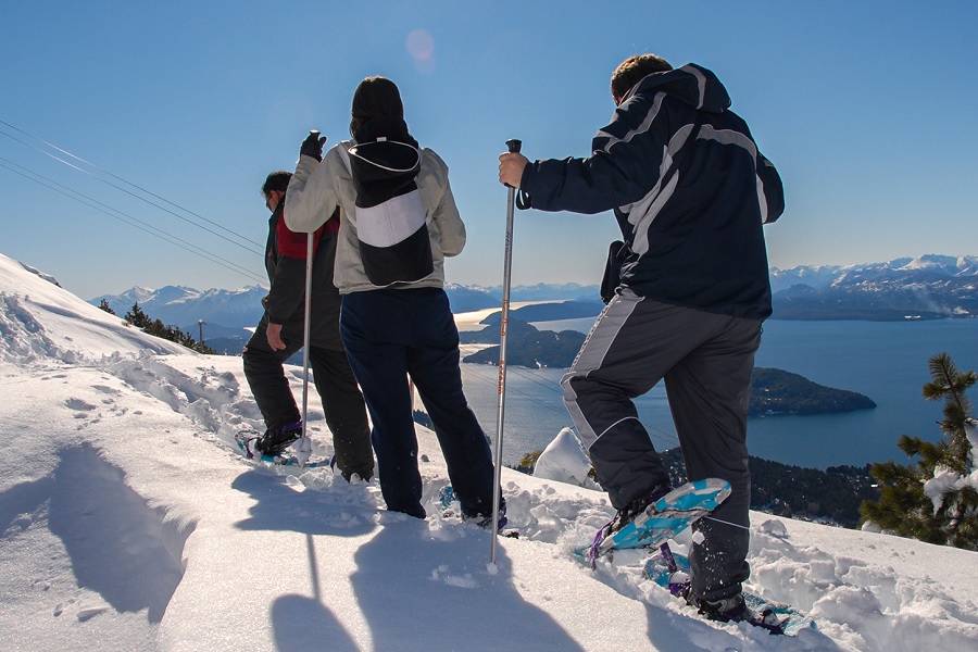 caminatas con raqueta en bariloche