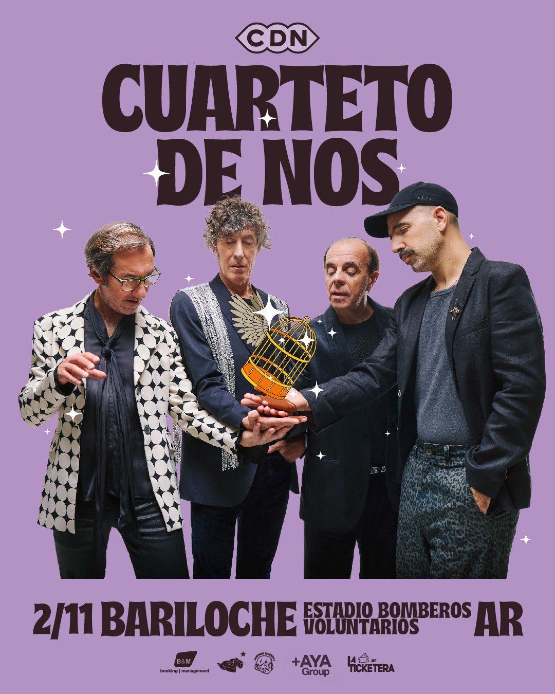 Cuarteto de Nos en Bariloche 2025